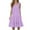 Purple, variant on Summer Akafmk Women Maternity Dress,Plus Size Womens Casual Dresses,Womens Fashion Holiday Summer Solid Color Sleeveless Party Beach Dress Loose Fitting Flowy Sundress Beach Dress