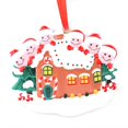 thumbnail image 1 of Nombre Escrito A Mano Deseos Adornos De Muñeco De Nieve Árbol De Navidad Colgante Colgante Decoración De Navidad Decoraciones De Navidad Minnieouse HA043950-04, 1 of 6
