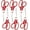 Red, variant on Red Scissors Bulk, 8" All Purpose Scissors Pack of 6- High Performance and Designed for Comfort and Cutting - Sharp to Cut but Soft to Hold. Perfect for Art, Crafts and the Office