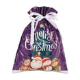 thumbnail image 2 of Christmas Decoration Drawstring Drawstring Candy Bag (24*32cm) Candy Variety Pack Christmas Goodie Bag, 2 of 7