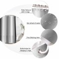 thumbnail image 6 of Ombre Black White Waterproof Fabric Shower Curtain,Simple Abstract Striped Farmhouse Waterproof Fabric Shower Curtain for Bathroom Curtains Bathtubs Shower Curtains with 12 Hooks Extra Long 72x96, 6 of 8