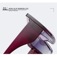 thumbnail image 4 of Fashion Large Frame Men and Women Sunglasses Outdoor Vacation Beach (Color : E, Size : Medium), 4 of 4