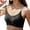 Black, variant on Bras For Women - Womens Seamless Bra No Underwire Comfort Push Up Bras Buttery Soft Wireless Bralette Full Coverage Sport Everyday Bra With Soft Support V Neck Bras Bralette Everyday Bra Yellow,L
