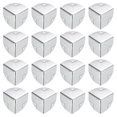thumbnail image 1 of Unique Bargains Metal Box Corner Protectors Box Edge Guard Protector 40 x 40 x 40mm Silver Tone 16pcs, 1 of 5