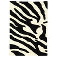 thumbnail image 2 of SAFAVIEH Soho Emery Striped Wool Runner Rug, White/Black, 2'6" x 14', 2 of 9