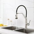 Folding Kitchen Faucet Pull Down Flexible Hose Kitchen Sink Faucet with