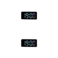 thumbnail image 2 of Injueey Reloj despertador digital LED Indicador de temperatura Atenuador de escritorio Reloj despertador Type2 NO2, 2 of 6