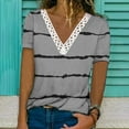 thumbnail image 2 of Giftesty Women's Casual Long Sleeve Buttons Comfortable Print Sweatshirt Tops Blouse, 2 of 5
