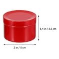 thumbnail image 3 of 6 latas de velas vacías, frascos de crema facial de aluminio para hacer tú mismo., 3 of 5