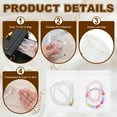 thumbnail image 4 of Uxcell Small Plastic Bags, 100Pcs Clear Zipper Lock Jewelry Bag Self Seal Packing Pouch, Transparent (3.5x5.1"), 4 of 6