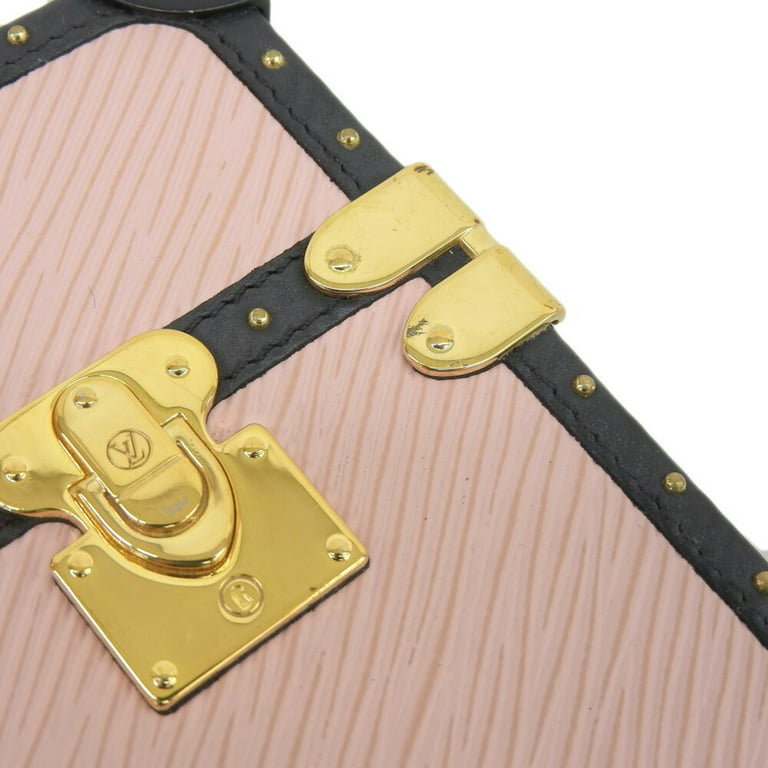 Louis Vuitton eye trunk iPhone case iphone x xs Pink Black Gold Ladies  buckle