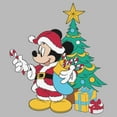 thumbnail image 2 of Mens Mickey & Friends Christmas Tree Santa Mouse T Shirt, 2 of 5