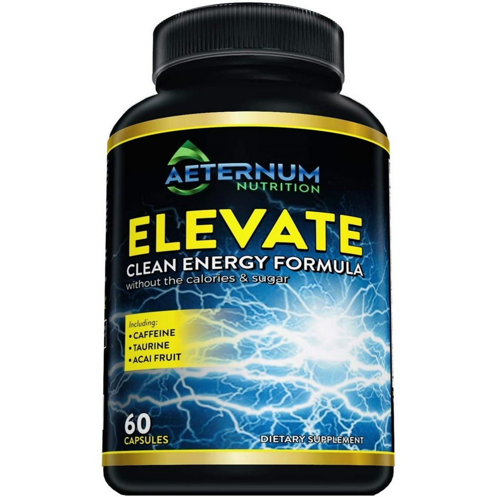 Aeternum Nutrition Elevate Natural Clean Energy Supports Endurance