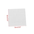 thumbnail image 4 of UPGRATOR 10 Pcs Silver Woven Wire Mesh Pad For Fish Tank Plant Mesh Supporting Rust-resistant Water Plant Fixation, 4 of 7