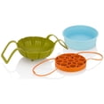 thumbnail image 5 of Zavor Silicone Chef Set - Steamer Basket , Cooking Rack and Baking Dish, 5 of 5
