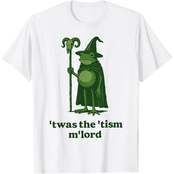 Velto Frog Witch Twas The Tism M'Lord T-Shirt All Size S-5XL
