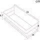 thumbnail image 5 of Self-adhesive Shower Caddy No Drilling Shower Caddy Bathroom Shelf SUS304 Stainless Steel, 5 of 5