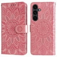 thumbnail image 3 of Funda tipo cartera GANGXUN para Samsung Galaxy S25 FE , diseño girasol, cuero PU, soporte, cierre magnético, tarjetero, 3 of 5