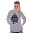 thumbnail image 4 of the Phantom Vintage Ghost Who Walks Long Sleeve TShirt Men Women Brisco Brands S, 4 of 6