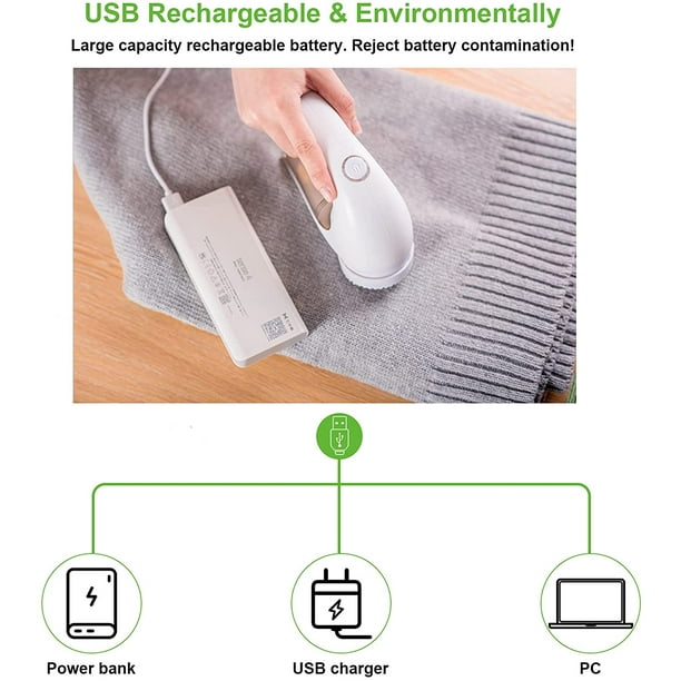 Bobble Remover Electric Debobbler Clothes Shaver USB