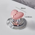 thumbnail image 2 of Broken Heart Shaped Toilet Press, 2 of 2