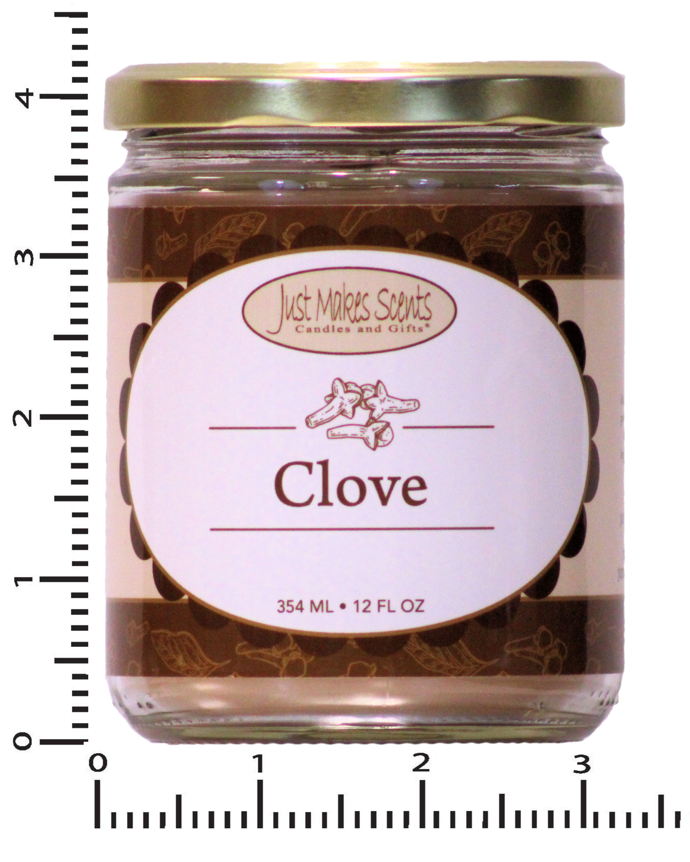 Clove Salsa Jar Candle 12oz -Just Makes Scents Candles & Gifts