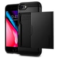 thumbnail image 1 of Funda de teléfono Spigen Slim Armor CS para iPhone SE 2022 negra, 1 of 8