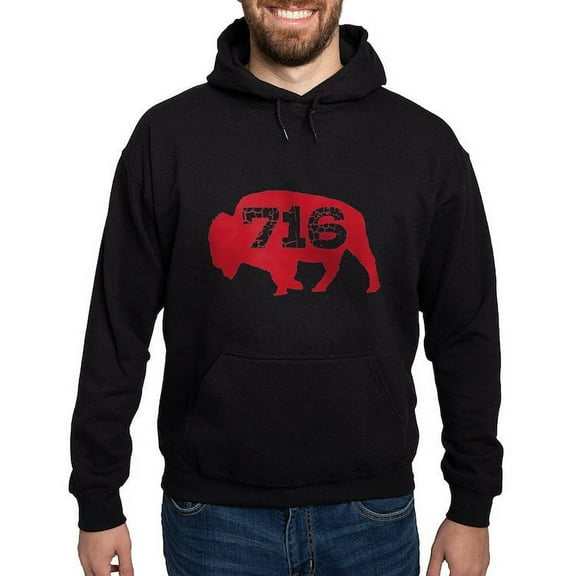 CafePress - 716 Buffalo Area Code Sweatshirt - Pullover Hoodie, Classic, Comfortable Hooded Sweatshirt