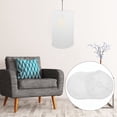 thumbnail image 2 of MasteelfCA Folding Cloth Lampshade Simple Hanging Lamp Shade Pendant Lamp Ceiling Light Shade, 2 of 7