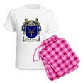 thumbnail image 5 of CafePress - Mckinney Coat Of Arms Women's Light Pajamas - Women's Short Sleeve Print T-Shirt and Pants Light Cotton Pajama Set, 5 of 7