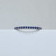 thumbnail image 4 of Anillo Churumbela De Plata 925 Con Zirconias Para Mujer Luma, 4 of 4