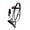 Brown/Purple, variant on Western Horse Leather Bitless sidepull Bridle Reins 7710TL-F