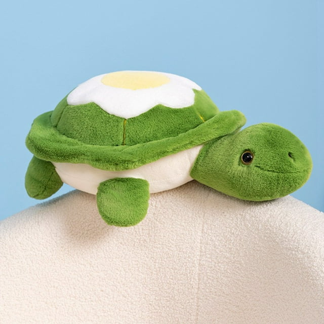 Tortuga de mar de peluche TBKOMH suave almohada de peluche