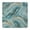 Blue Gold Marble, variant on White Rose Gold Marble Pattern Square Fitted Tablecloth with Elastic Edge,Square Table Cover,Washable Elastic Table Cover for Home Kitchen Party Decor 34"x34"
