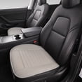 thumbnail image 6 of Gustave Universal Car Seat Cover, Car Front Seat Cushion Breathable PU Leather Pad Mat Non Slip Bottom for Auto Supplies Office Chair with Storage Pouch "Gray", 6 of 8