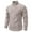 Khaki, variant on Goodtrade8 Mens Sweaters for the Winter Big and Tall Warm Casual High Neck Long Sleeve Loose Pullover Sweaters for Men Sizes M-5XL