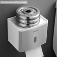 thumbnail image 2 of Caja Pañuelos Soporte para Toallas Papel Sin Perforaciones Práctico Y Útil Baño, 2 of 9