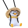 thumbnail image 1 of Accesorios para espejo retrovisor, accesorios colgantes para espejo de coche, pato oscilante, adorno colgante para coche, accesorios bonitos para coche, 1 of 5