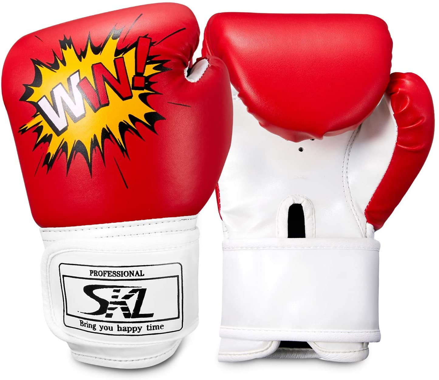 Personalised Kids Children's Boxing Gloves Black Leather or PU Toys & Games Sports & Outdoor Recreation Martial Arts & Boxing Boxing Gloves 