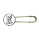 thumbnail image 1 of No soy joven enouth saber todo. EsES Broche De Broche De Metal Antiguo Unbranded M, 1 of 3