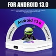 thumbnail image 3 of YUANOU H96 Max M1 Android 13 Boîtier TV Intelligent RK3528 4G+64G 8K HD WiFi Lecteur Multimédia Intelligent (2G+16G), 3 of 7