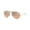Polished Arista Gold Frame | Silver/Pink Lens, variant on RB3025 AVIATOR GRADIENT Pilot Shape Sunglasses Polished Arista Gold Frame | Silver/Pink Lens 55mm