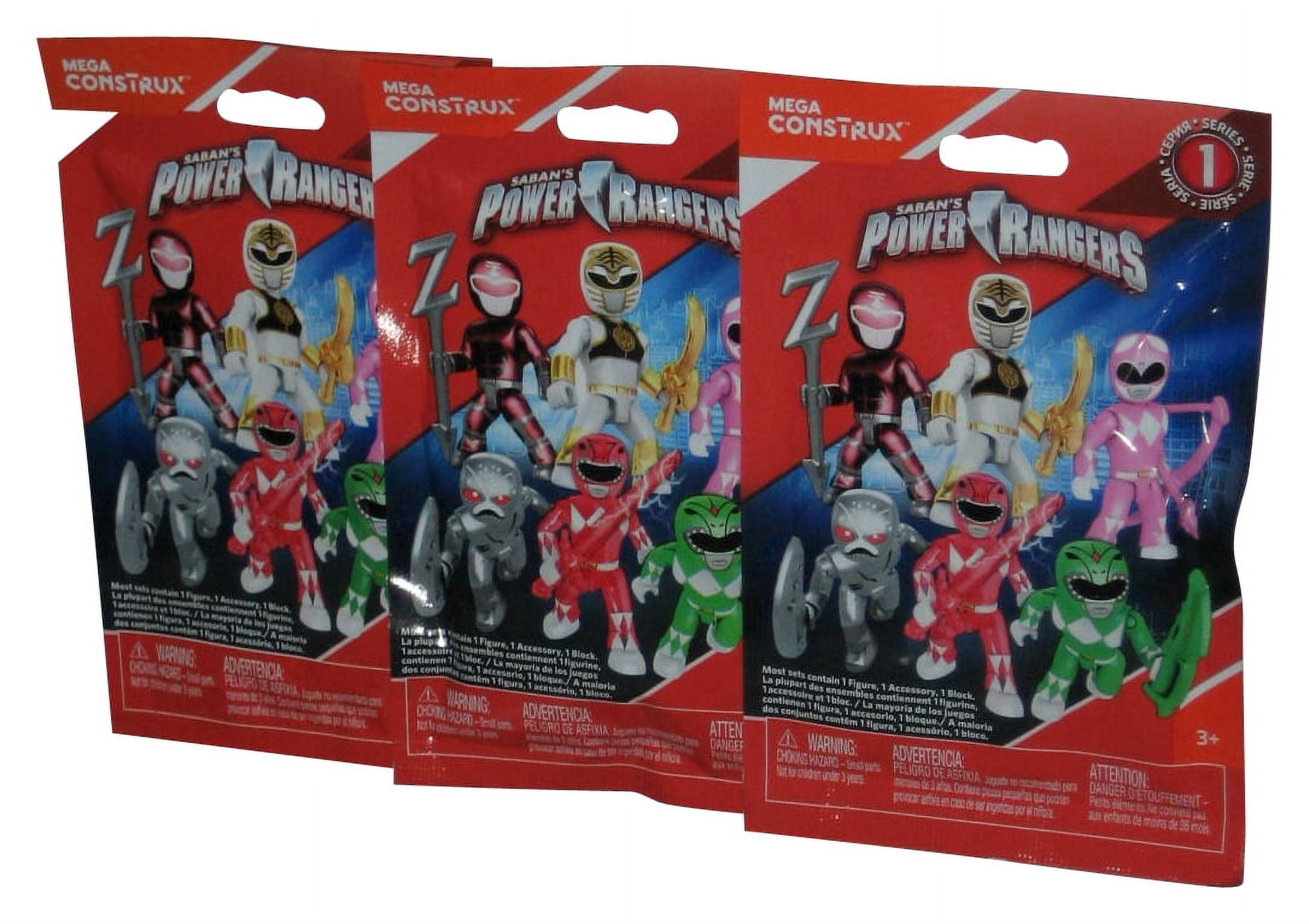 Mega Bloks Power Rangers Mega Construx Micro Action Figures