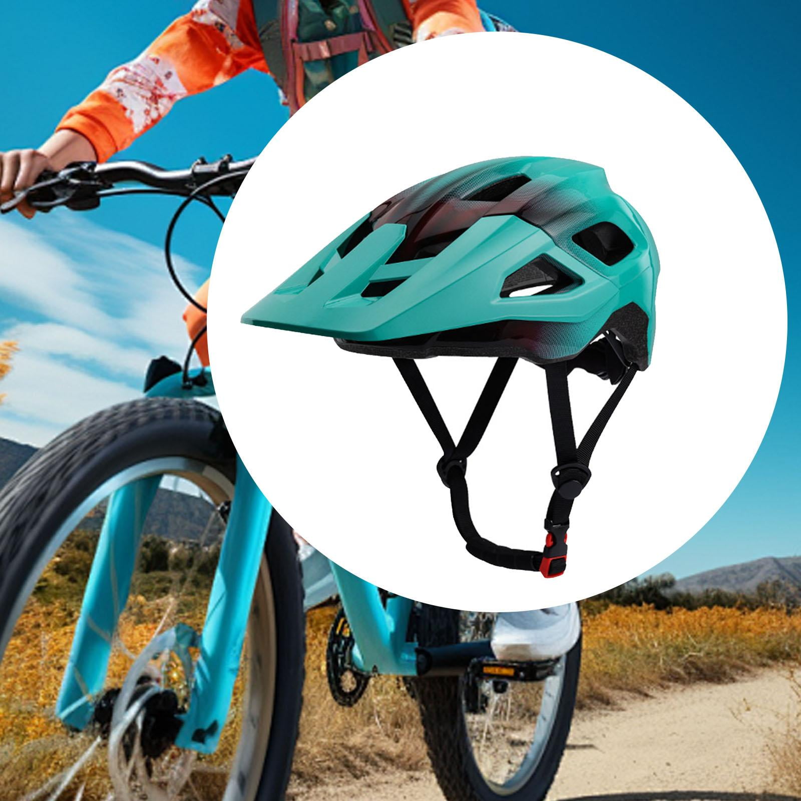 kesoto Bike Helmet for Adult Cycling Equipment Outdoor Adjustable Head Circumference Breathable Riding Helmet Cycling Helmet Lake Blue