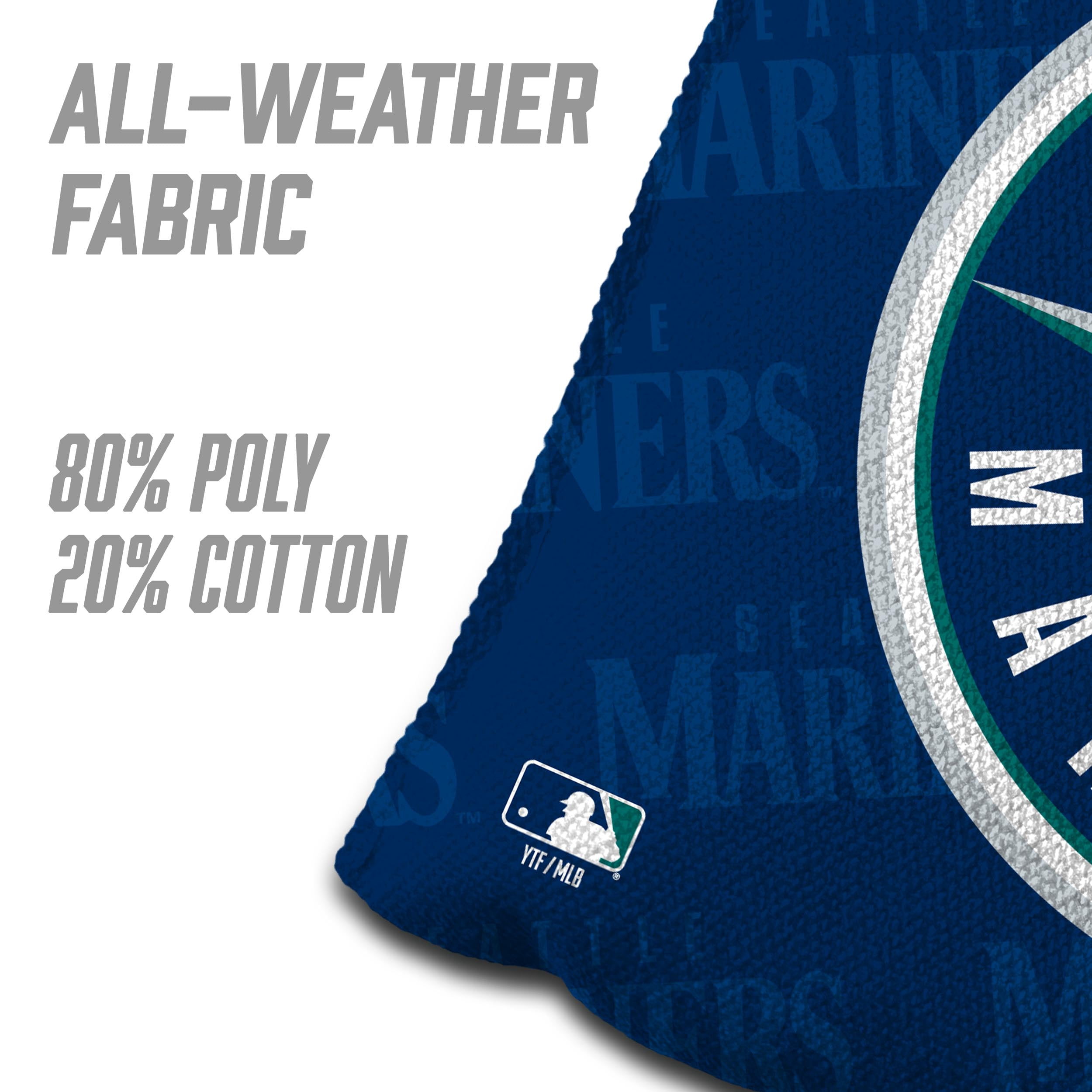 MLB Seattle Mariners Cornhole Bags - 4PK - Blue