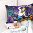 thumbnail image 4 of Lsque Scooby-Doo Pattern Bedding Waterproof Pillow Protector Zippered Queen – Bed Bug Proof Pillow Encasement-16"x24", 4 of 6