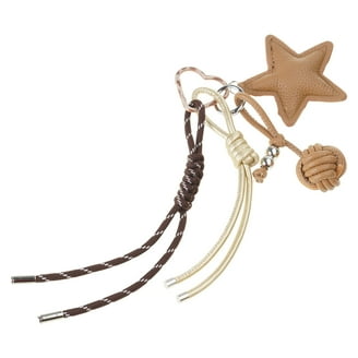 Victoria's Backpack Charm Wild Rose Faux Leather with Gold Tone