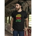 thumbnail image 2 of Make This Day Great Quote T-Shirt Men -GoatDeals Designs, Male 3X-Large, 2 of 4