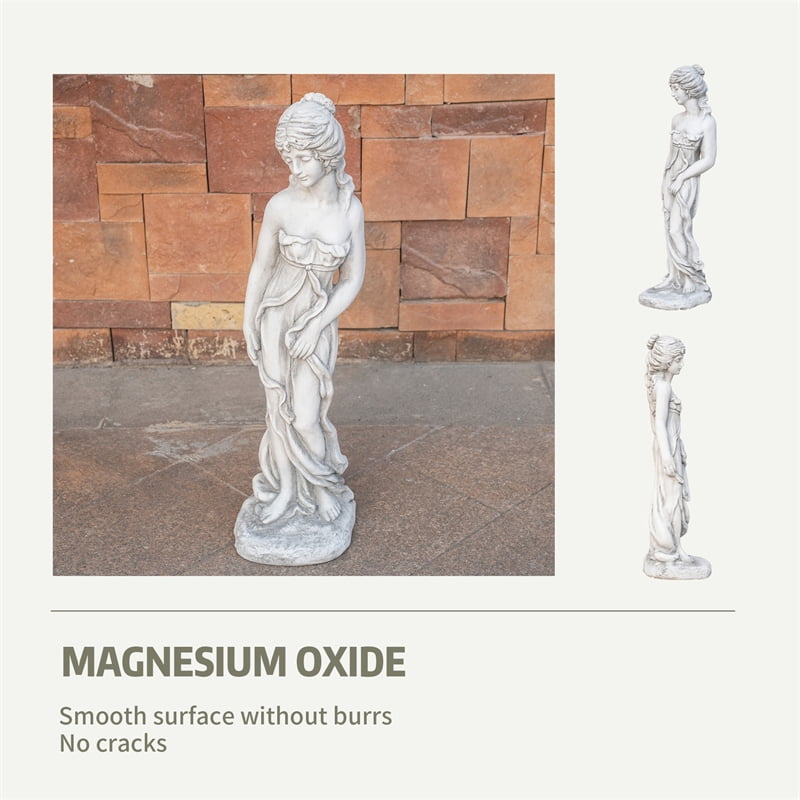 34.6" Tall Elegant Classical Sculpture Art for Indoor Garden Outdoor