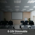 thumbnail image 7 of 2X4 LED Troffer Light Fixture with 3CCT & Wattage Adjustable, 7 of 7